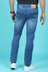 Men's Light Blue Denim Slim Fit Crux-5032 Jean