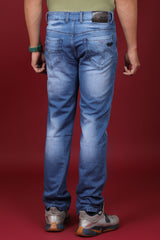 Men's Dark Blue Denim Slim Fit MD-7320 Jean