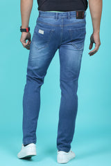 Men's Blue Denim Slim Fit RANGER-6010-1 Jeans