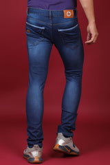 Men's Dark Denim Blue Slim Fit MD-7240-2 Jean