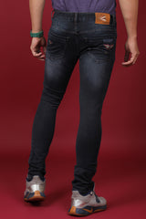 Men's Dark Blue Denim Slim Fit MD-7206 Jean