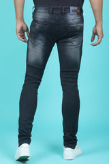 Men's Dark Blue Denim Slim Fit QLC-5341-1 Jean