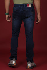 Men's Dark Blue Denim Slim Fit QLC-5265 Jean