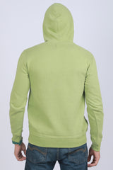 Men's Light Green Hooded Jacket