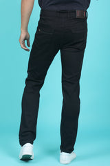 Men's Black Denim Slim Fit RANGER-6013-1 Jean