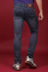 Men's Light Grey Denim Slim Fit MARS 8014 Jean