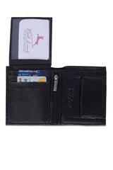 Men’s Stylish Black Genuine Leather Wallet