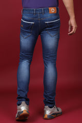 Men's Light Denim Blue Slim Fit MD-7240-1 Jean