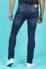 Men's Dark Blue Denim Slim Fit WQLC-5314 Jean