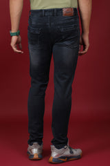 Men's Dark Blue Denim Slim Fit MARS 8007-1 Jean