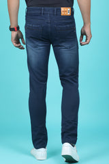 Men's Dark Blue Denim Slim Fit Crux 5032-2 Jean