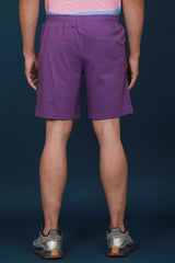 Men's Imperial Purple Solid Sport Shorts