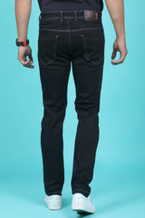 Men's Black Denim Slim Fit RANGER-6014-1 Jean