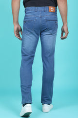 Men's Light Blue Denim Slim Fit RANGER-6012-3 Jean