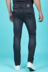 Men's Black Denim Slim Fit RANGER-6025 Jeans