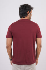 Men's Zinfandel Pima Cotton Single Jersey Round Neck T-shirt