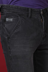 Men's Dark Grey Denim Slim Fit MARS 8012-1 Jean