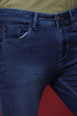 Men's Blue Denim Slim Fit Crux-5034-3 Jean