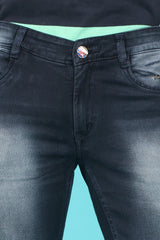 Men's Dark Blue Denim Slim Fit QLC-5341-1 Jean