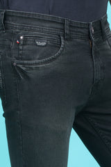 Men's Black Denim Slim Fit RANGER-6023 Jeans