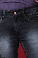 Men's Dark Blue Denim Slim Fit MD-7206 Jean