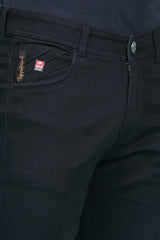 Men's Black Denim Slim Fit RANGER-6013-1 Jean