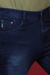 Men's Dark Blue Denim Slim Fit Crux-5036-1 Jeans