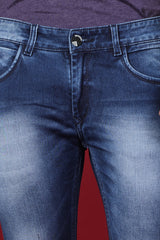 Men's Blue Denim Slim Fit MD-7286-2 Jean